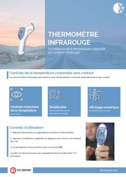documentation thermomètre infrarouge covid-19